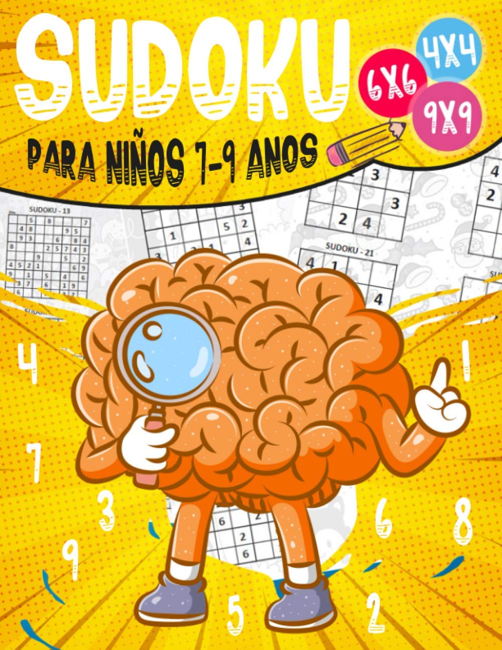 capítulo por capítulo baixar Sudoku para Niños 7-9 Anos: 270 Sudoku para Niños de 7-9 Años 4x4-6x6-9x9 con Soluciones - Entrena la Memoria y la Lógica