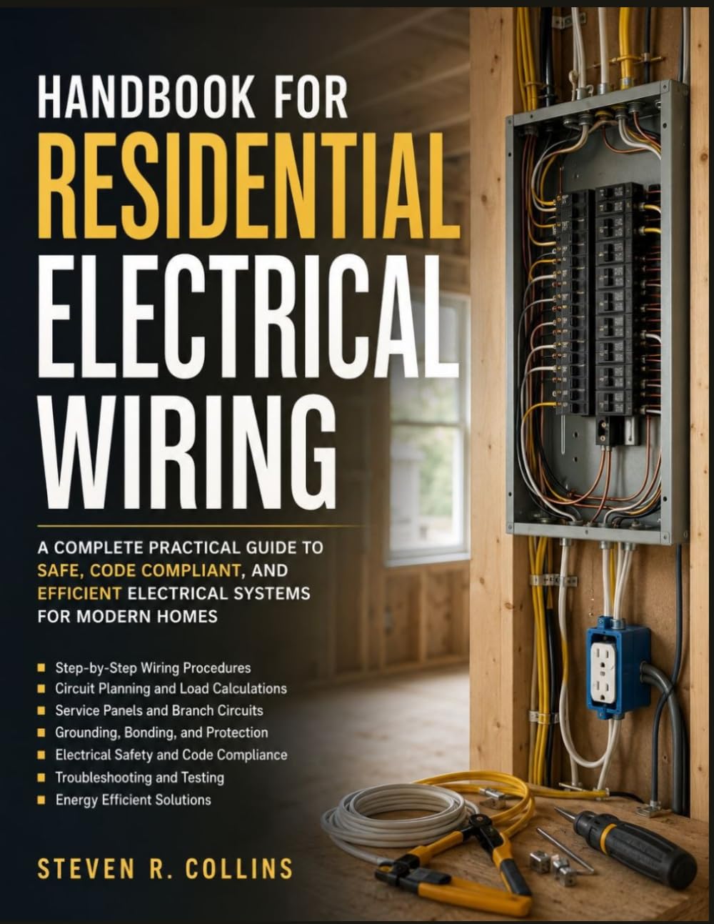ler totalmente HANDBOOK FOR RESIDENTIAL ELECTRICAL WIRING: Step-by-Step Procedures for Heat Gain Analysis, Cooling Demand Estimation, Equipment Sizing, Building... Data Interpretation, and Energy Efficiency