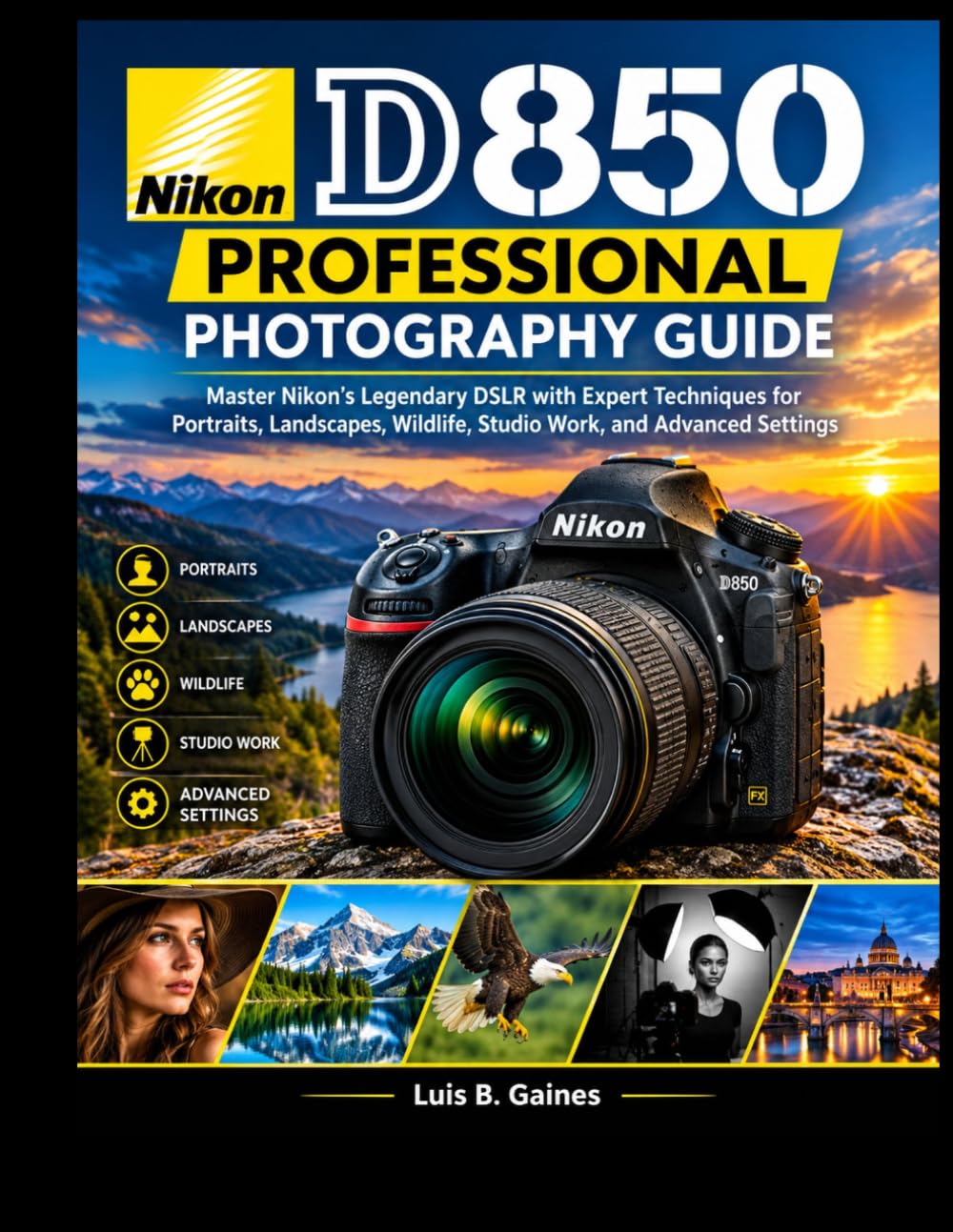 capítulo por capítulo baixar Nikon D850 Professional Photography Guide: Master Nikon’s Legendary DSLR with Expert Techniques for Portraits, Landscapes, Wildlife, Studio Work, and Advanced Settings