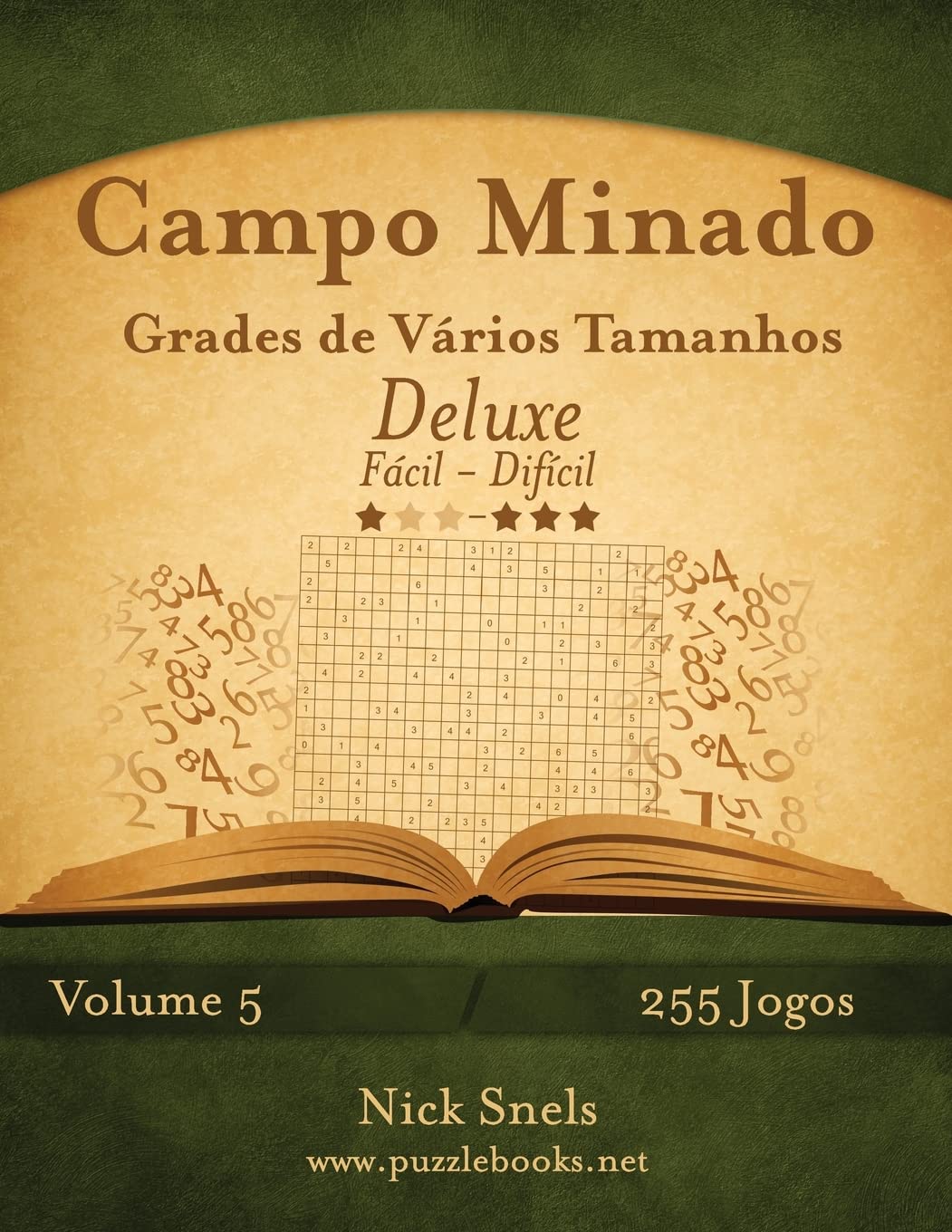 capítulo por capítulo baixar Campo Minado Grades de Vários Tamanhos Deluxe - Fácil ao Difícil - Volume 5 - 255 Jogos