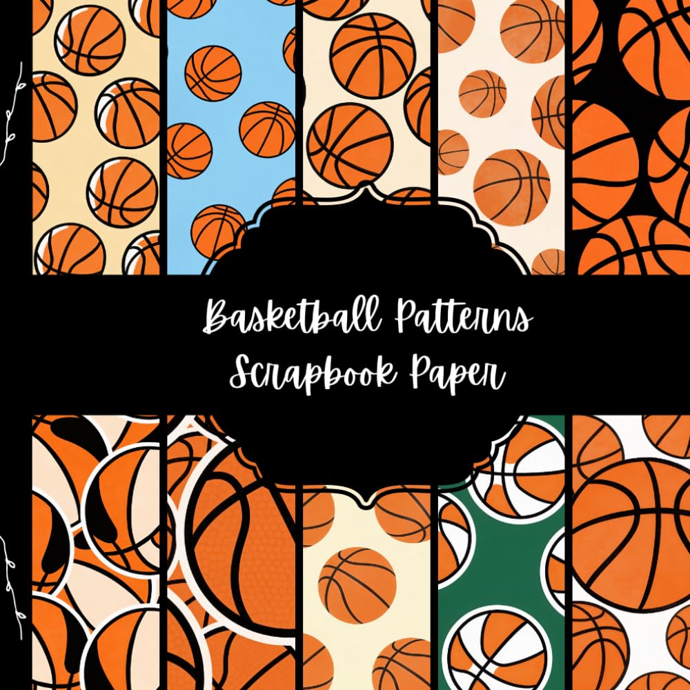 capítulo por capítulo baixar Basketball Patterns Scrapbook Paper, Sport Junk Journal Paper, Hobby Decorative Paper, DIY Projects, Origami, Collage Sheets, Decoupage Paper, 10 Designs, Double Sided