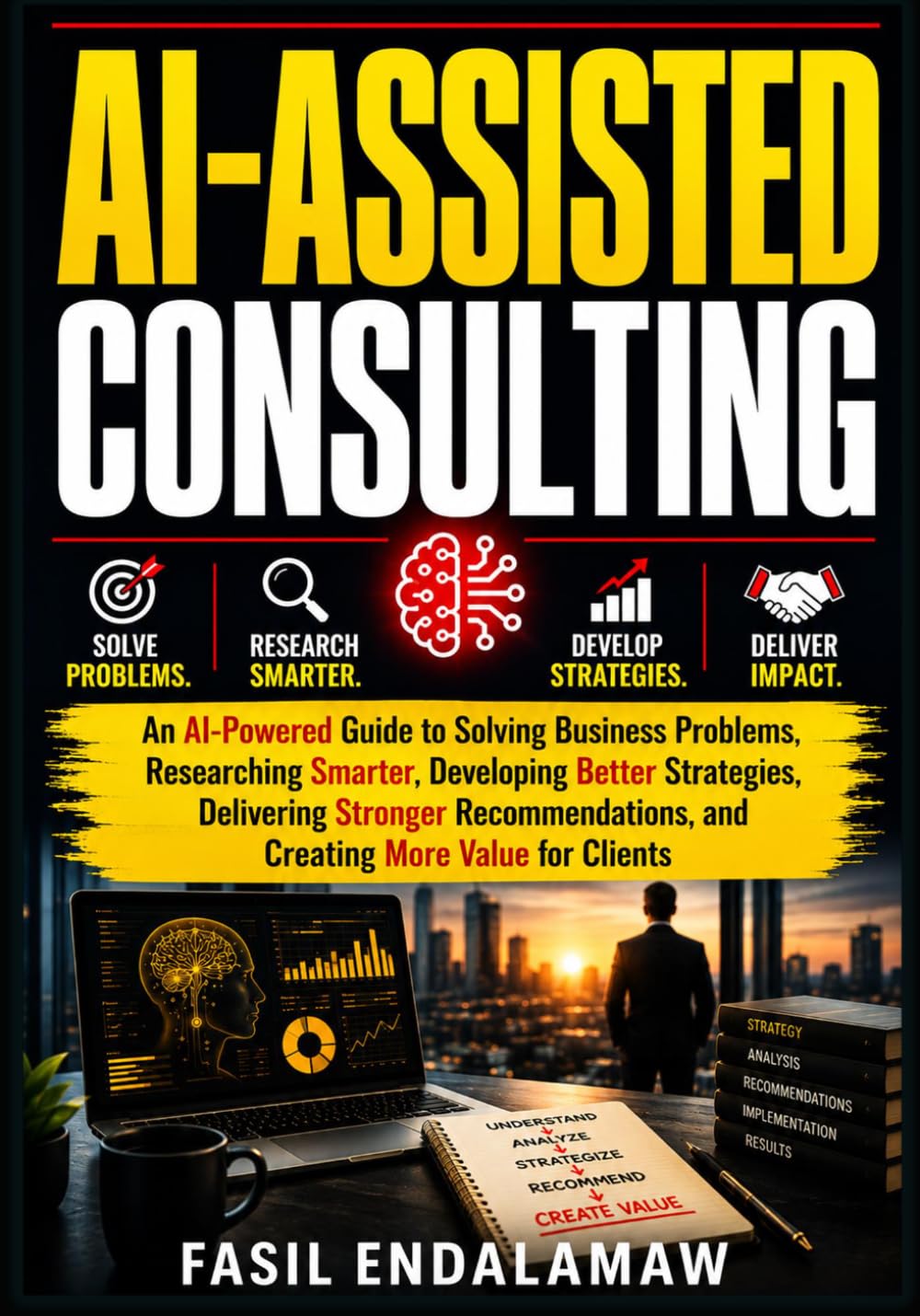 AI-ASSISTED CONSULTING: An AI-Powered Guide to Solving Business Problems, Researching Smarter, Developing Better Strategies, Delivering Stronger... for Clients (AI POWERED Finance & Business) baixar livro de graça