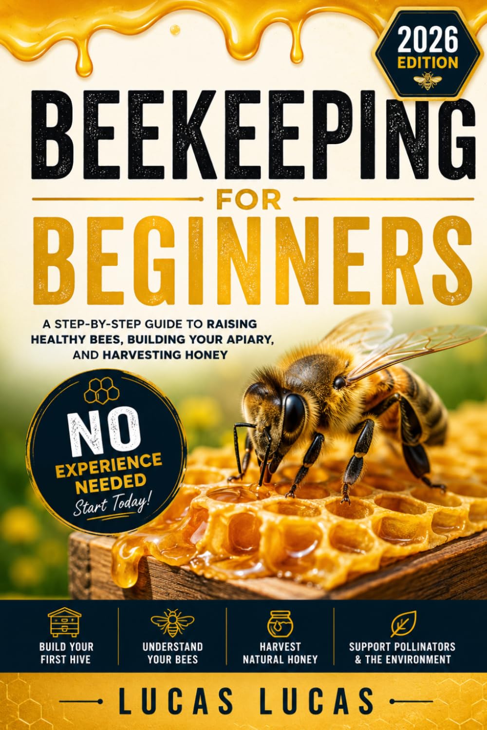 Beekeeping for Beginners: A Simple Step-by-Step Guide to Build Your First Hive, Manage Healthy Colonies, Harvest Honey, Avoid Costly Mistakes, and Turn Your Beekeeping Passion into Profit baixar livro de graça
