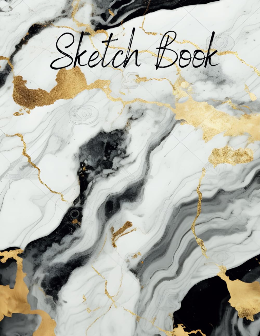 ler totalmente SketchBook: Large Notebook for Sketching, Writing, Painting, Doodling and Drawing, 8.5" x 11", 110 Pages, Blank Paper Drawing and Journal