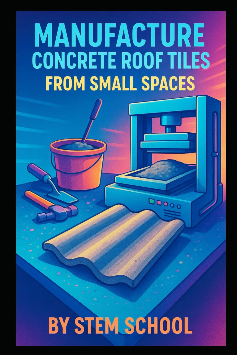 Manufacture Concrete Roof Tiles from Small Spaces: A Step-by-Step Guide to Producing Colored Roofing Tiles Using Steel Molds and Pigments baixar livro de graça