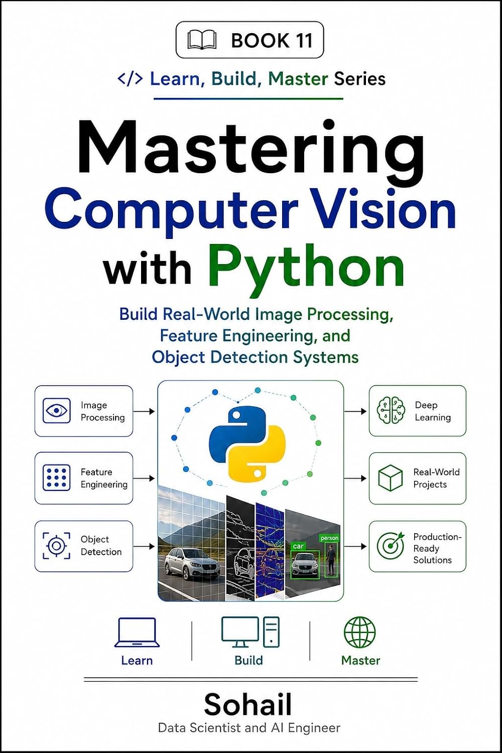 Mastering Computer Vision with Python: Build Real-World Image Processing, Feature Engineering, and Object Detection Systems (Python Series – Learn. Build. Master. Book 11) (English Edition) baixar livro de graça