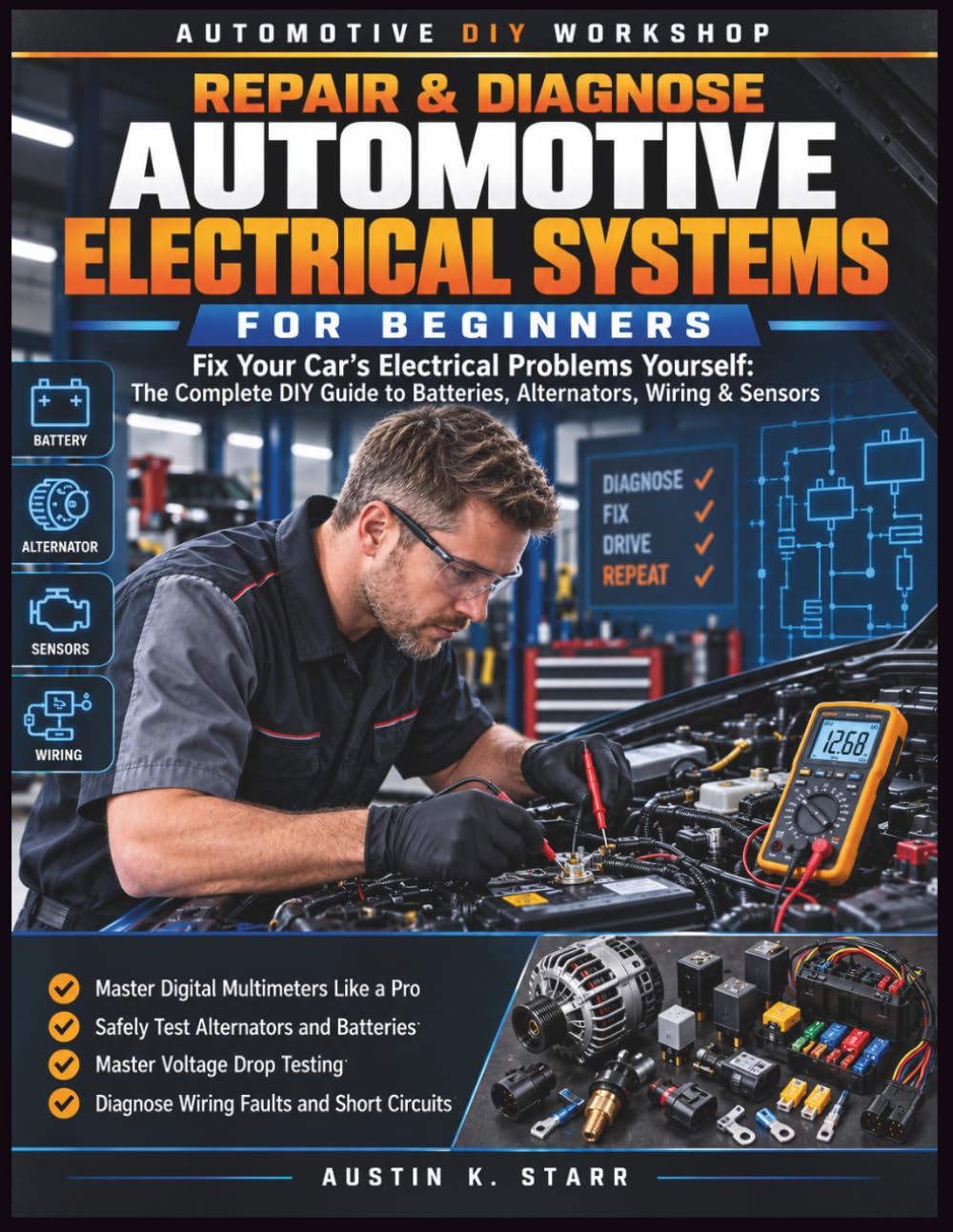 ler totalmente Repair & Diagnose Automotive Electrical Systems for Beginners: Fix Your Car's Electrical Problems Yourself: The Complete DIY Guide to Batteries,... Wiring & Sensors, Save Thousands on Shop: 2