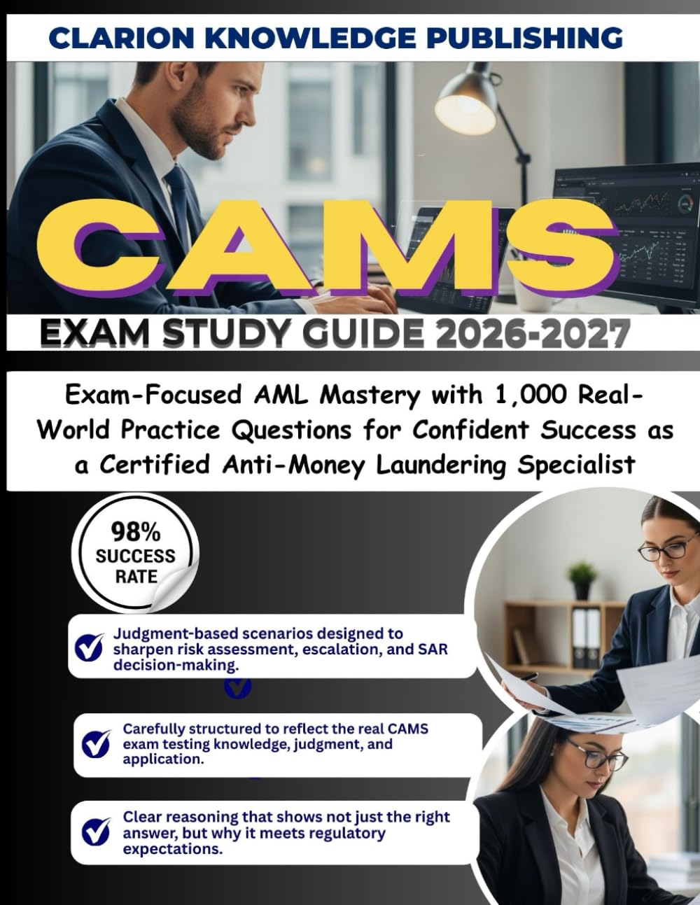 ler totalmente CAMS EXAM STUDY GUIDE 2026-2027: Exam-Focused AML Mastery with 1,000 Real-World Practice Questions for Confident Success as a Certified Anti-Money Laundering Specialist