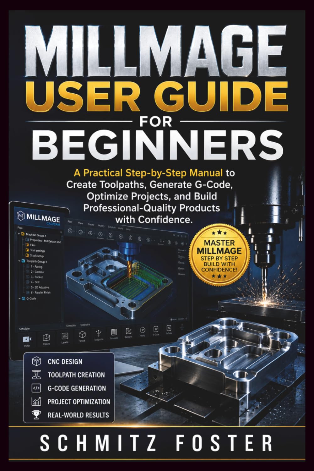 capítulo por capítulo baixar Millmage User Guide for Beginners: A Practical Step-by-Step Manual to Create Toolpaths, Generate G-Code, Optimize Projects, and Build Professional-Quality Products with Confidence.