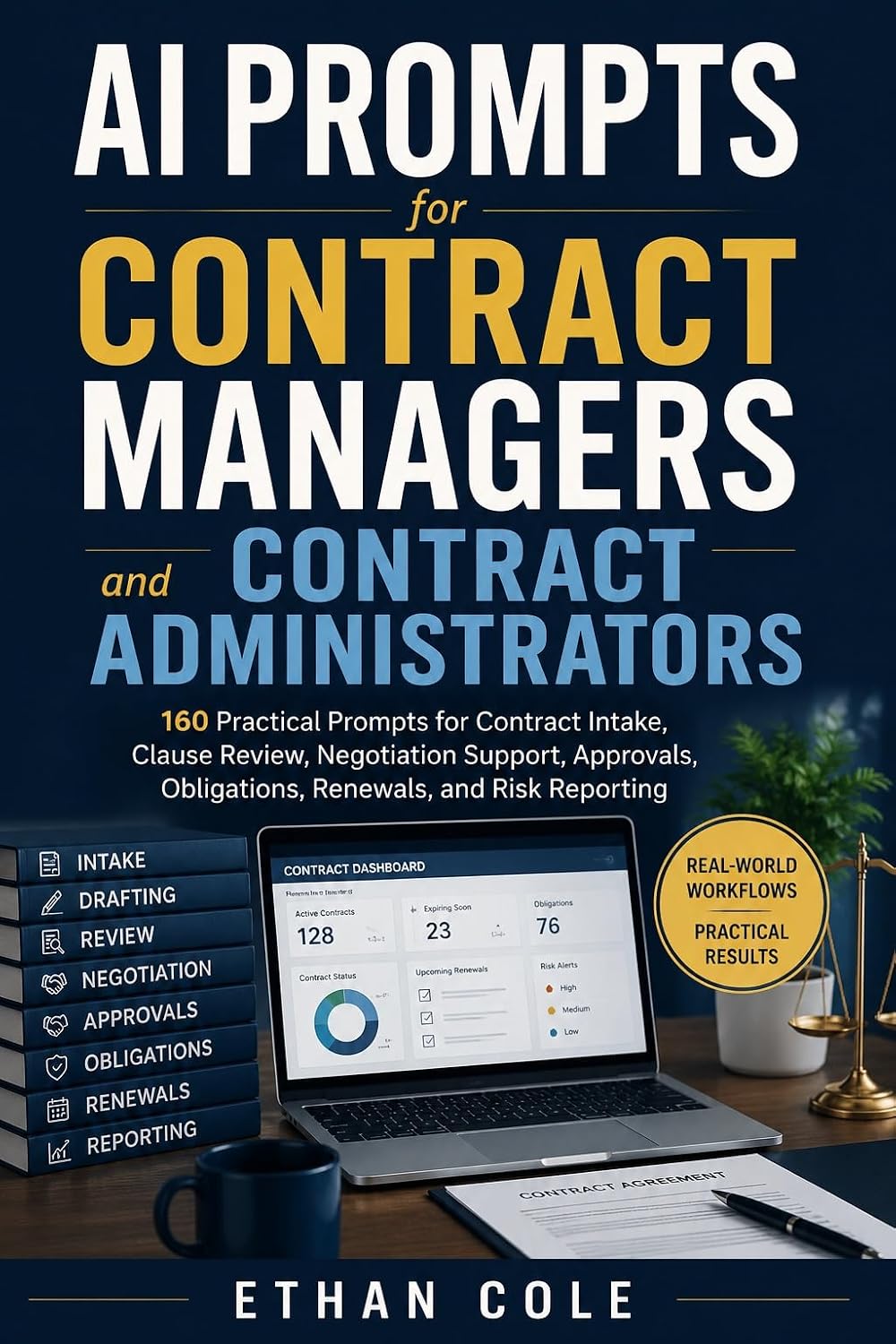 ler totalmente AI Prompts for Contract Managers and Contract Administrators: 160 Practical Prompts for Contract Intake, Clause Review, Negotiation Support, Approvals,... Professional Series) (English Edition)