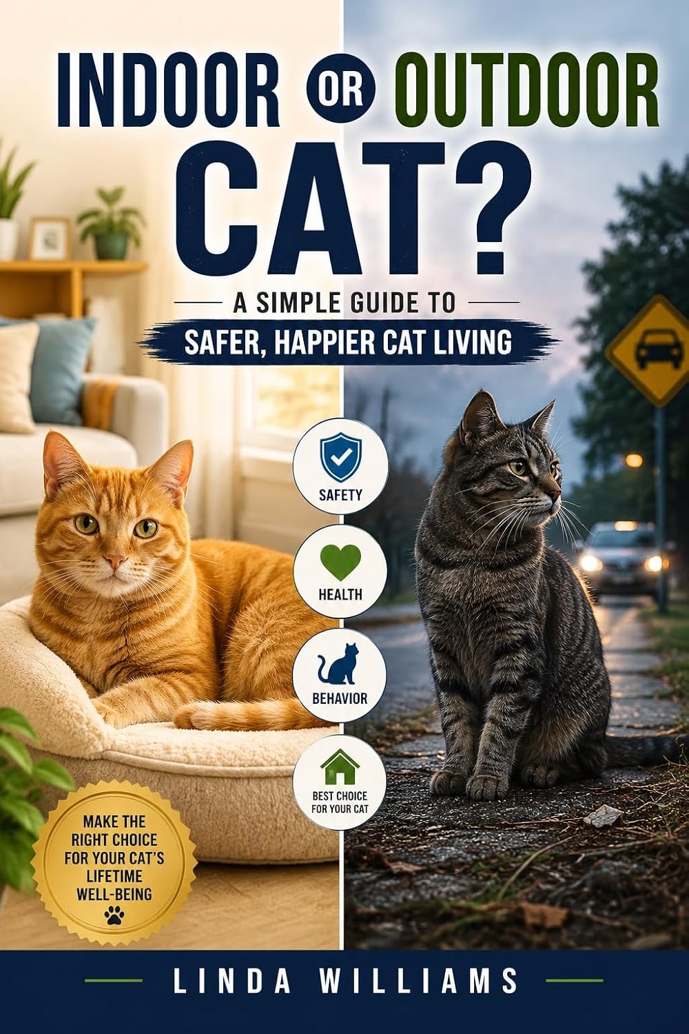 ler totalmente Indoor vs. Outdoor Cats: Helping You Choose the Safest and Happiest Lifestyle for Your Cat (English Edition)
