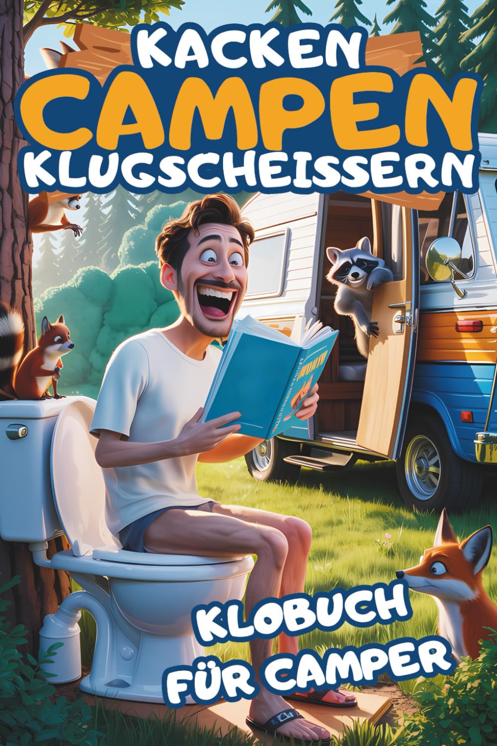 ler totalmente Kacken, Campen, Klugscheissern - Das Lustige Klobuch für Camper: 101 Dinge, die du nur auf dem Klo erfährst - Unnützes Campingwissen, schräge Fakten... für Camper und Wohnmobilfans (German Edition)