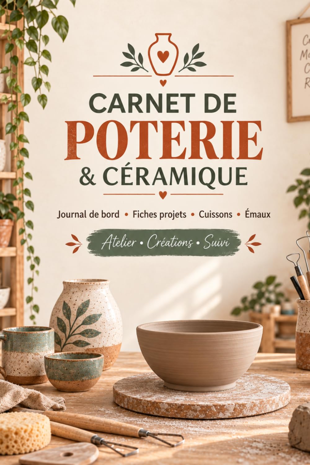 ler totalmente Carnet de Poterie & Céramique: Journal de bord • Fiches projets • Cuissons • Émaux (French Edition)