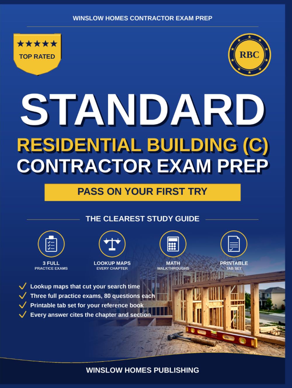 Standard Residential Building Contractor (C) Exam Prep: The Open Book Study System to Pass the International Code Council National Standard Exam, With... Tab Set (Winslow Homes Contractor Exam Prep) baixar livro de graça