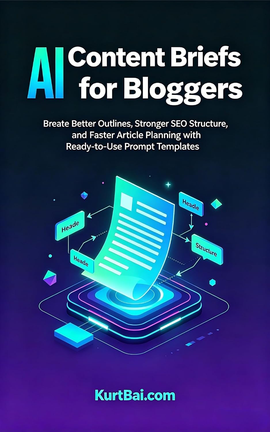 AI Content Briefs for Bloggers: Create Better Outlines, Stronger SEO Structure, and Faster Article Planning with Ready-to-Use Prompt Templates (AI Toolkit for Bloggers 2026 Book 9) (English Edition) baixar o livro de graça