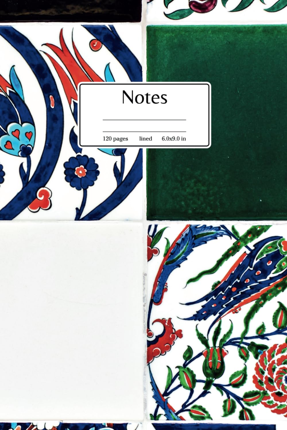 Notes: Lined Notebook with Mosaic Tile Design, 6x9, Ruled, 120 Premium Pages | Margin Masters Mosaic Series #060 baixar o livro de graça