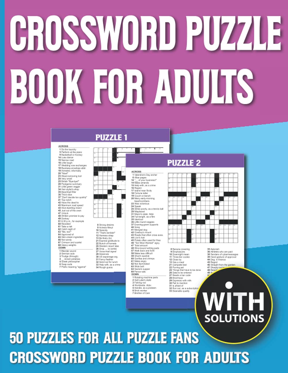 capítulo por capítulo baixar Crossword Puzzle Book For Adults: Training Your Brain And Logical Thinking With Various Pieces Of Puzzles With Solution