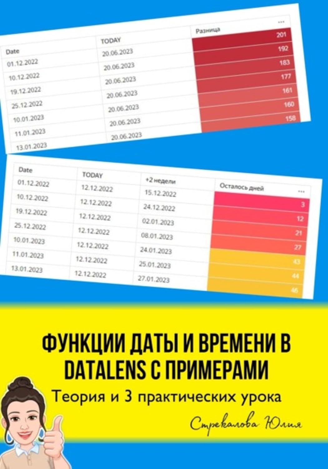 Функции даты и времени в DataLense с примерами. Теория и 3 практических урока (Russian Edition) baixar livro de graça