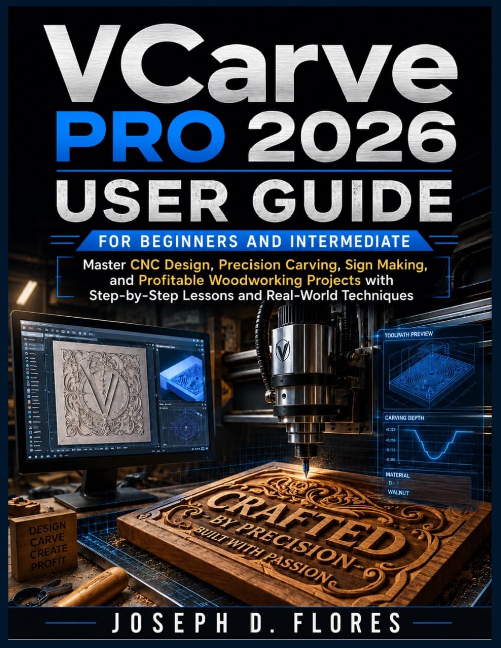 VCarve Pro 2026 User Guide for Beginners and Intermediate: Master CNC Design, Precision Carving, Sign Making, and Profitable Woodworking Projects with Step-by-Step Lessons and Real-World Techniques baixar o livro de graça