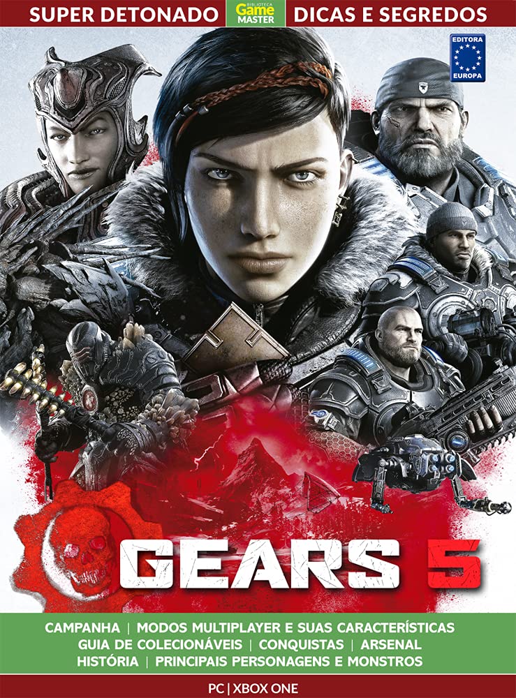 Super Detonado Game Master Dicas e Segredos - Gears of War 5: história, personagens, inimigos, arsenal, campanha, colecionáveis e conquistas. baixar o livro de graça