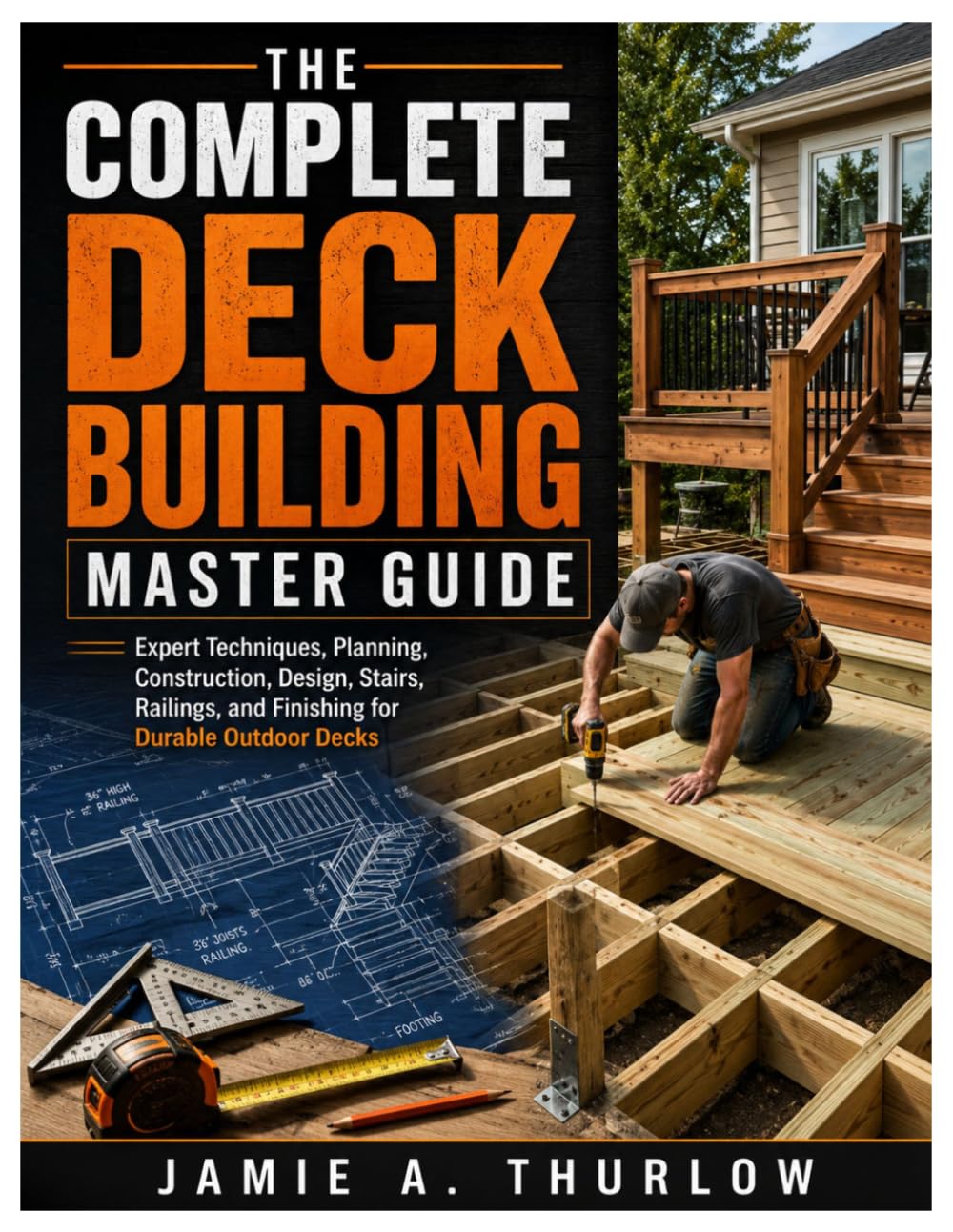ler totalmente The Complete Deck Building Master Guide: Expert Techniques, Planning, Construction, Design, Stairs, Railings, and Finishing for Durable Outdoor Decks