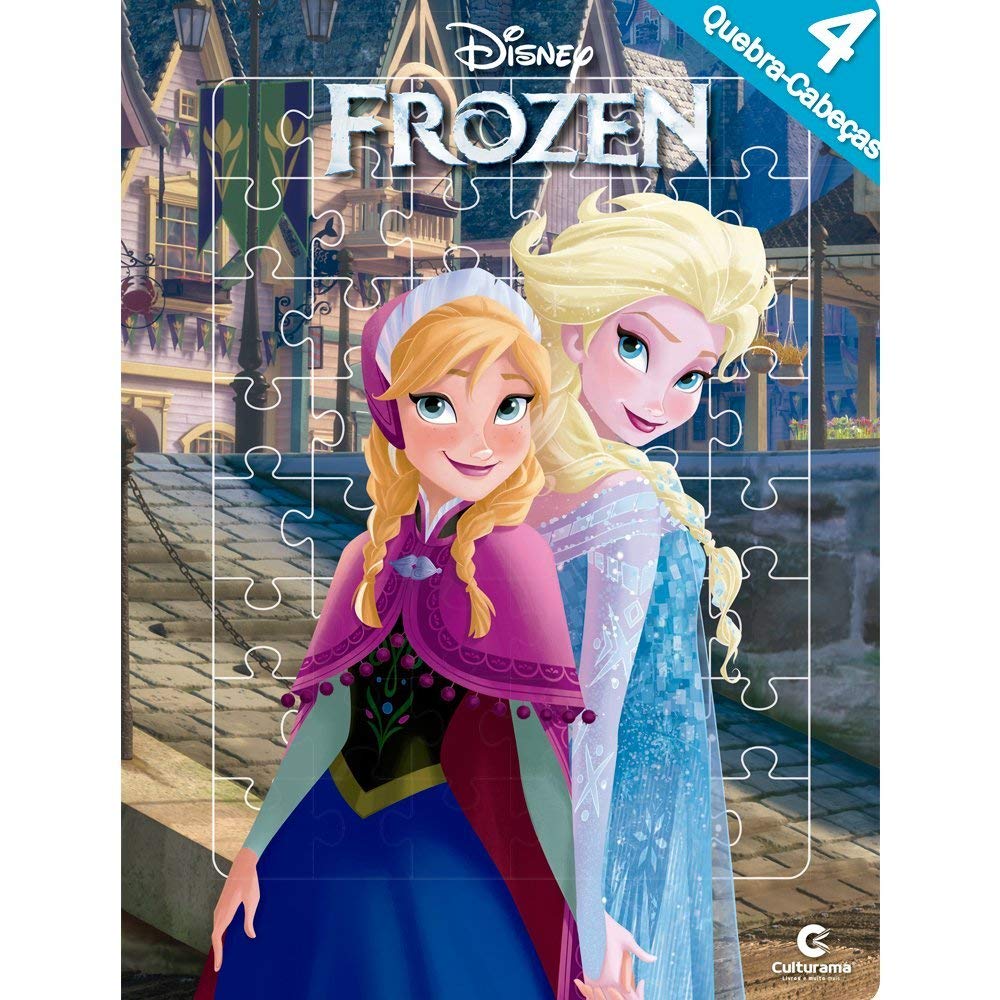 Livro Quebra-Cabeças Frozen baixar o livro de graça