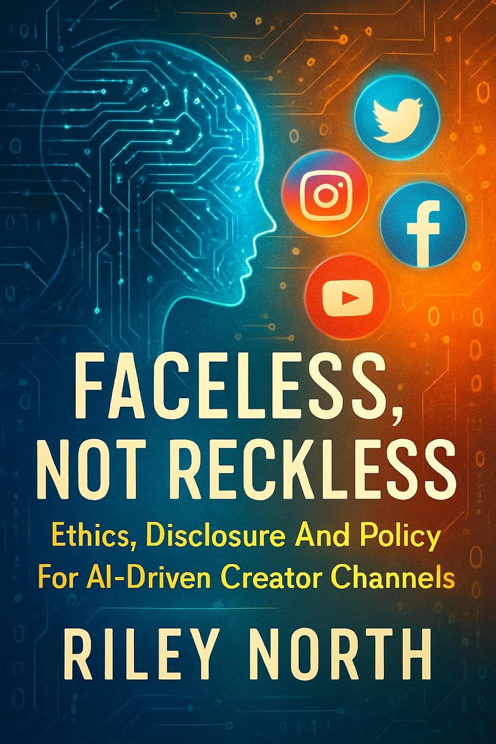 Faceless, Not Reckless Ethics, Disclosure And Policy For AI-Driven Creator Channels (English Edition) baixar o livro de graça