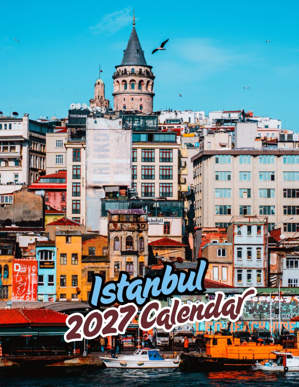 Istanbul 2027 Calenda r: Beautiful Views of Istanbul, Turkey | 16-Month (September 2026 – December 2027) baixar o livro de graça