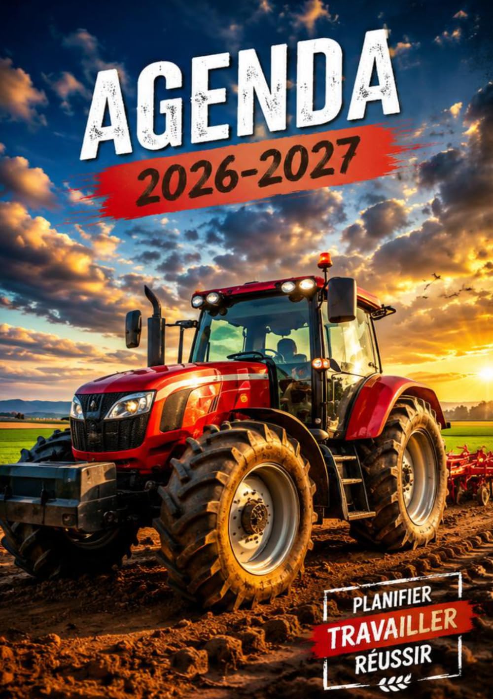 ler totalmente Agenda Scolaire Tracteur 2026 2027: Planificateur Journalier 1 Page par Jour - 12x17 cm | Primaire, Collège, Lycée | Fans de Tracteurs (French Edition)