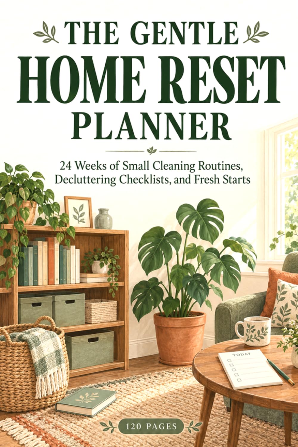 capítulo por capítulo baixar The Gentle Home Reset Planner: 24 Weeks of Small Cleaning Routines, Decluttering Checklists, and Fresh Starts