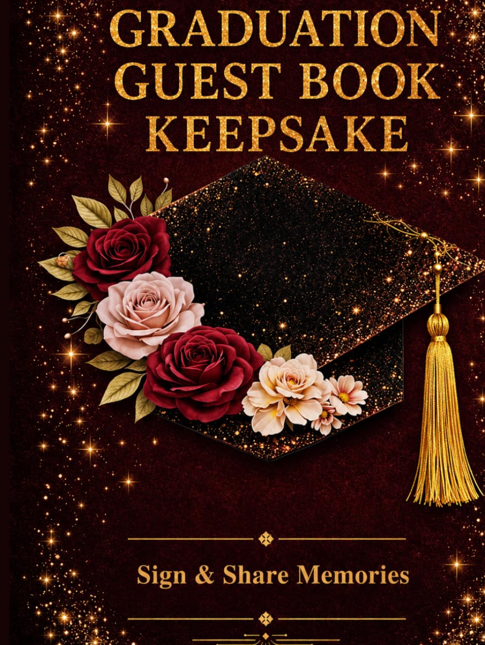 Graduation Guest Book: Sign & Share Memories – Advice, Messages, Photos and Wishes for the Graduate | Graduation Party Keepsake Book: A Beautiful... Photos and Wishes from Friends and Family baixar o livro de graça