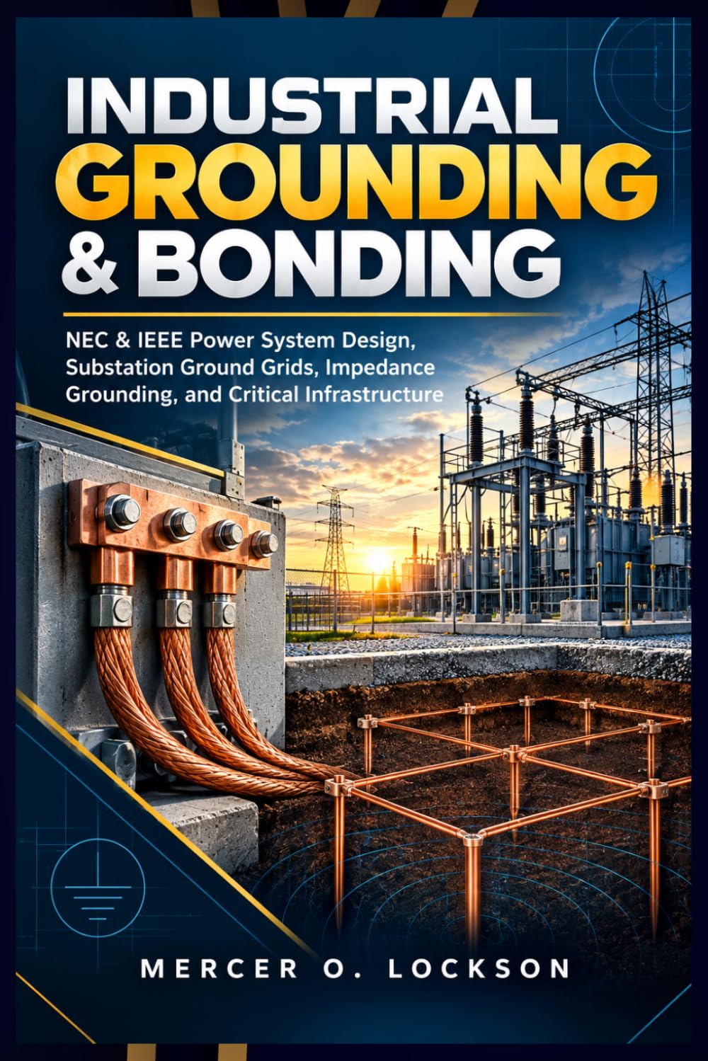 ler totalmente Industrial Grounding & Bonding: NEC & IEEE Power System Design, Substation Ground Grids, Impedance Grounding, and Critical Infrastructure