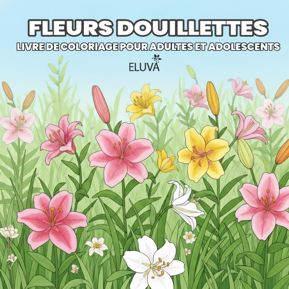 ler totalmente Fleurs douillettes Livre de coloriage pour adultes et adolescents: Motifs de fleurs, plantes et feuillages – une exploration artistique de la nature en traits et en nuances.