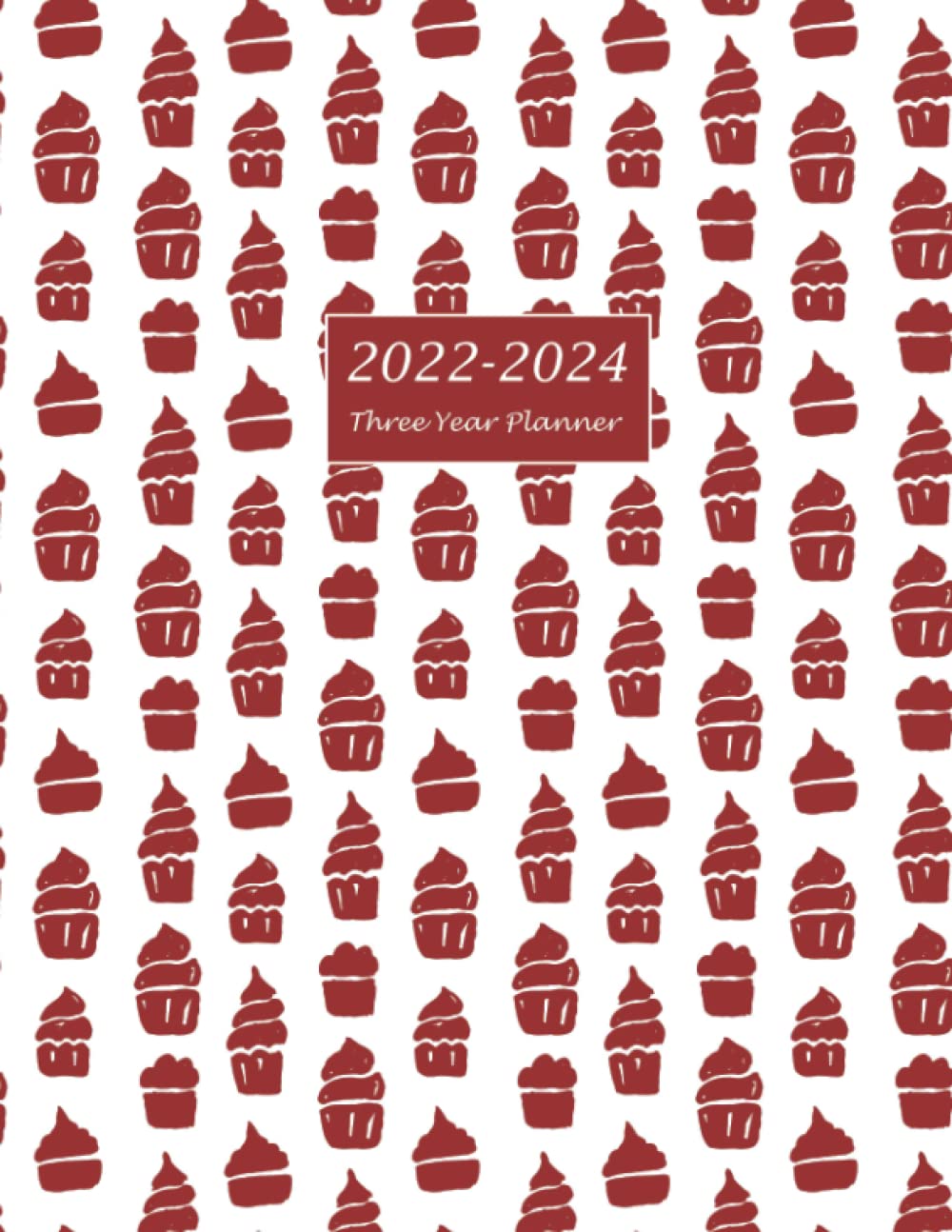 2022-2024 Three Year Planner: 2022-2024 3 Years Monthly Planner Calendar. Large Schedule Organizer Agenda Logbook Appointment 36 Months with Holidays. Red Cover Journal. baixar livro de graça