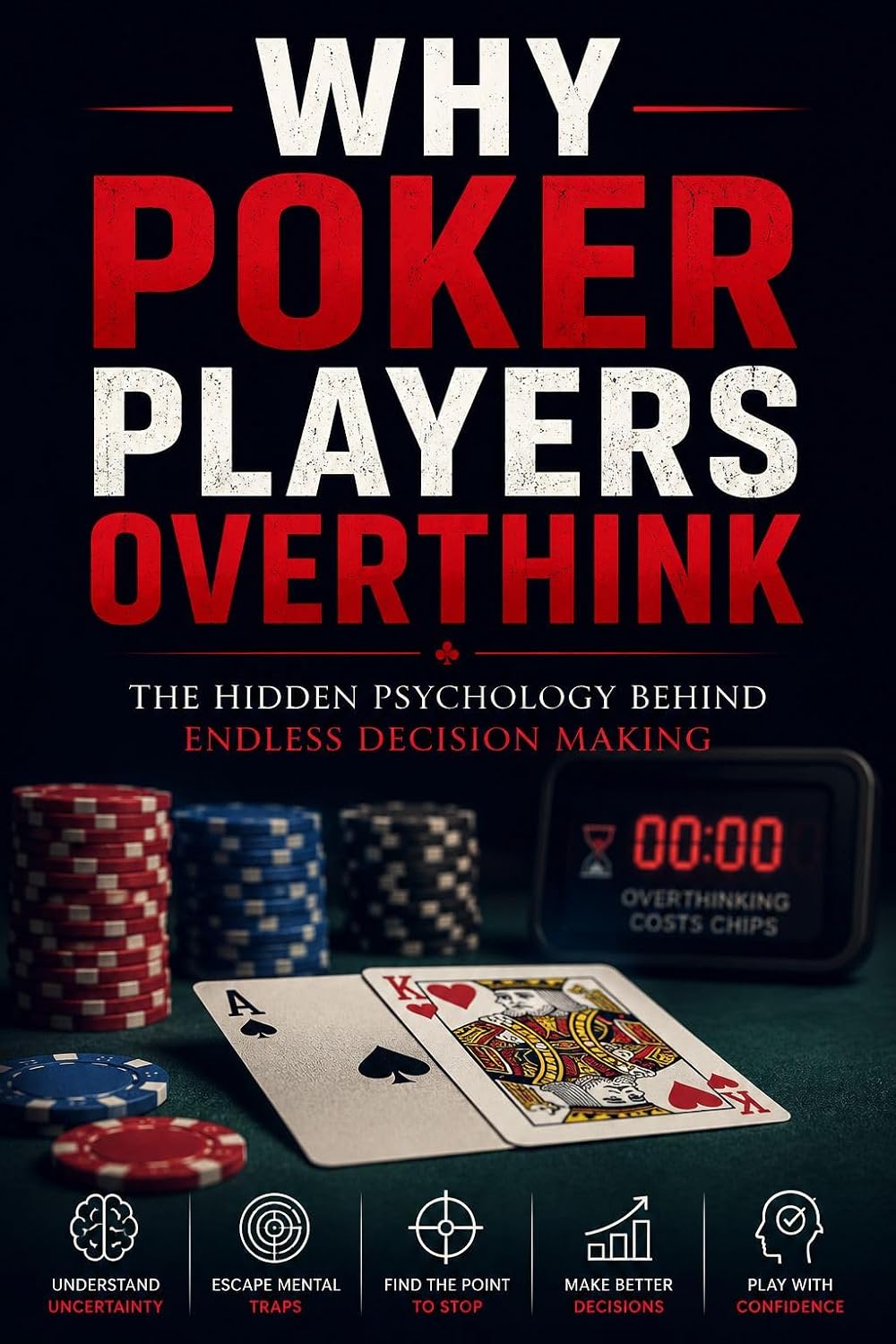 ler totalmente Why Poker Players Overthink: The Hidden Psychology Behind Endless Decision Making (Poker Psychology Series Book 3) (English Edition)