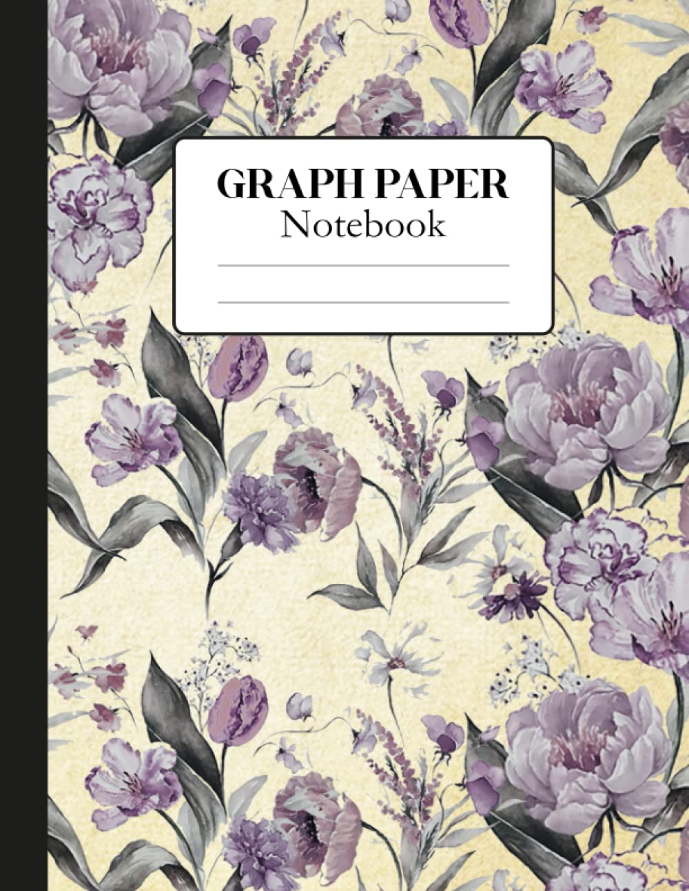 Vintage Flower Graph Paper Notebook for Creative Inspiration: Vintage Blooms: A Graph Paper Notebook with 110 Pages of 8.5 x 11 Inches, Featuring a Beautiful Flower Background baixar livro de graça