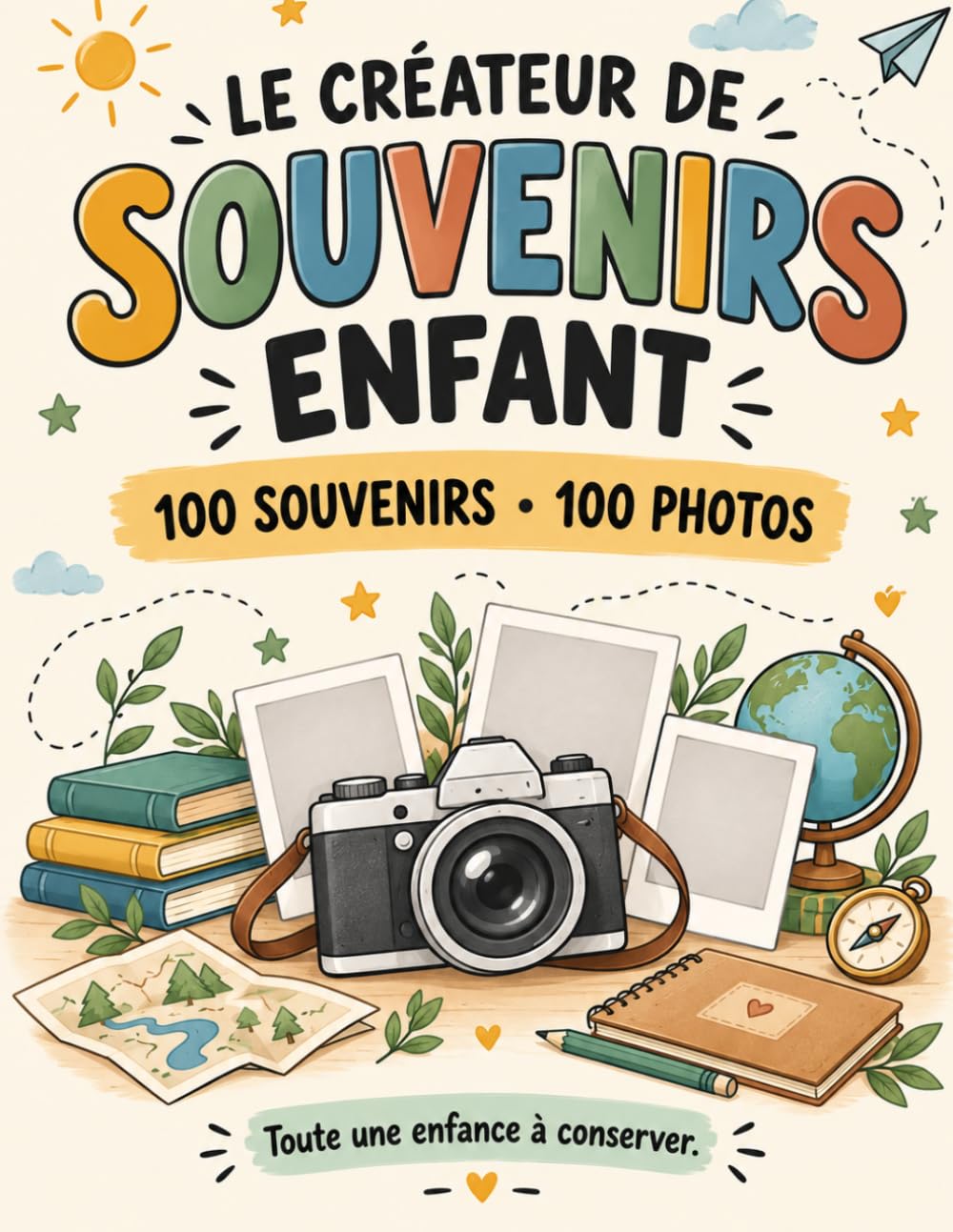 ler totalmente Le Créateur de Souvenirs Enfant: Album Photo Enfance à Compléter - 100 Photos pour Raconter les Petits et Grands Moments d'une Enfance