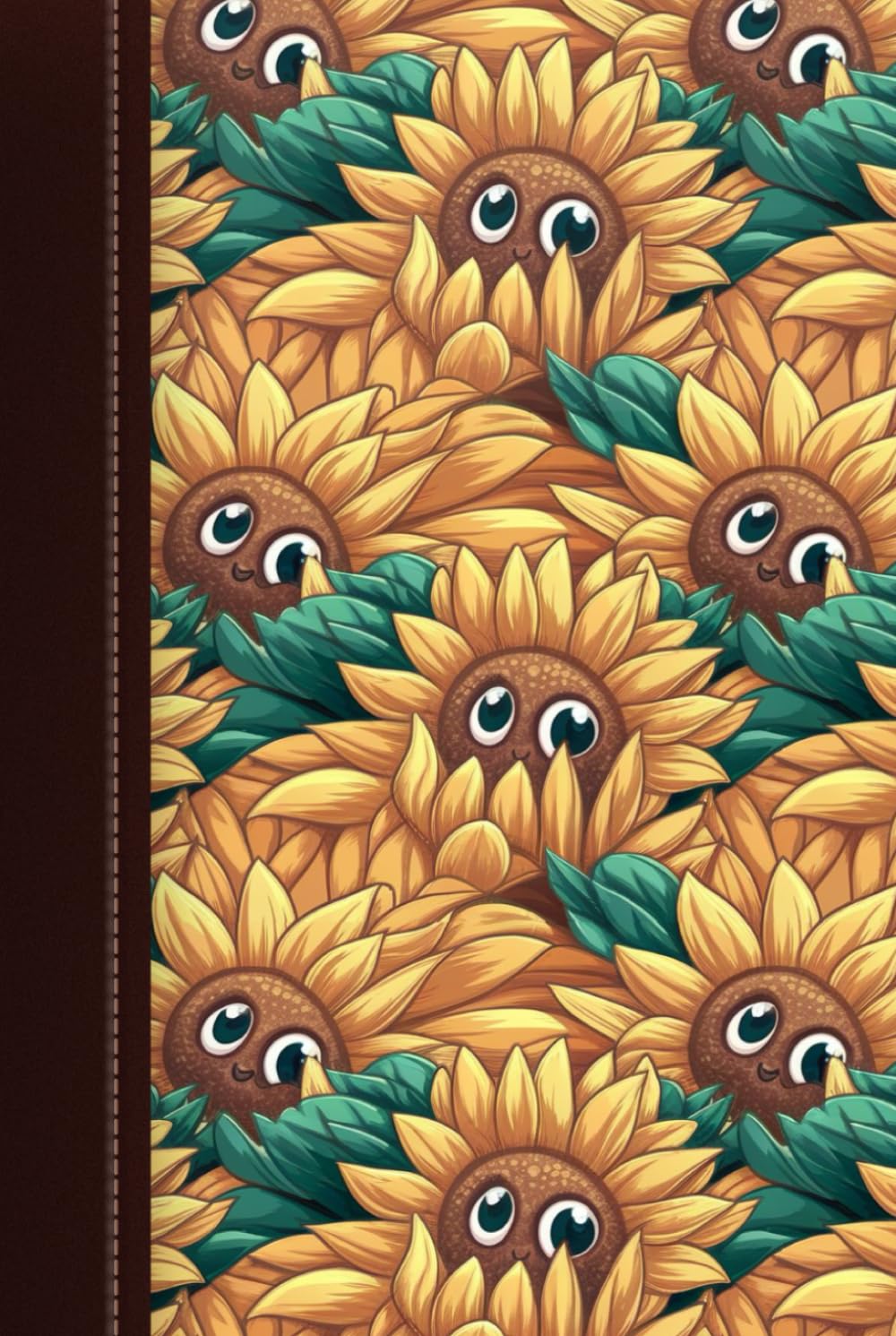 Kawaii-Style Playful Sunflowers Journal: a LINED notebook for self-expression baixar livro de graça