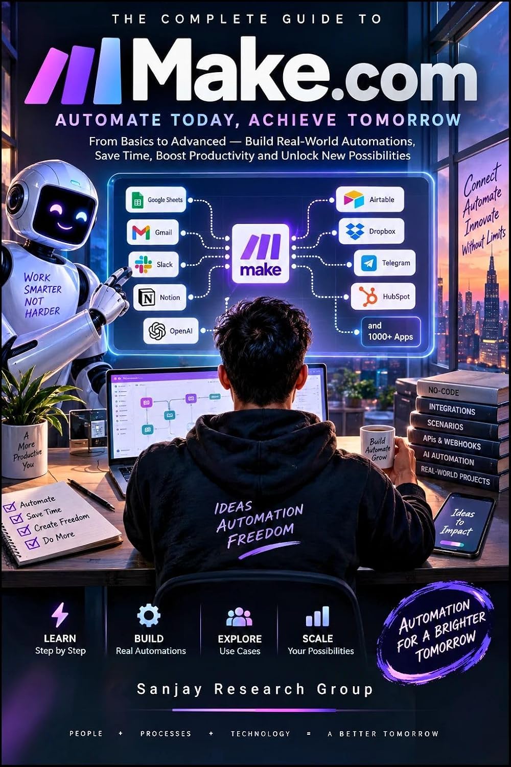 MAKE.COM: Automate Today, Achieve Tomorrow (Artificial Intelligence Books By Sanjay Mandavi Book 11) (English Edition) baixar o livro de graça