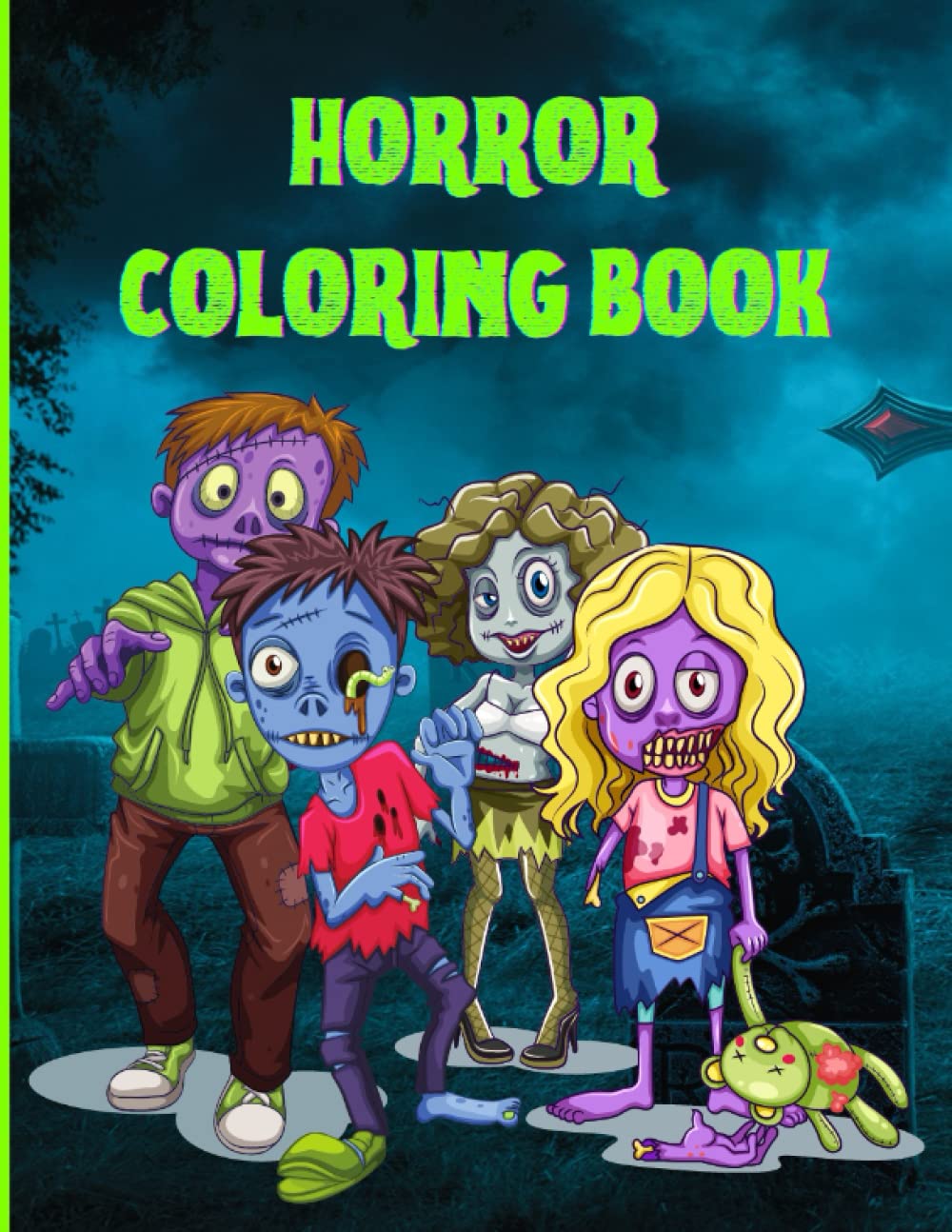 Horror Coloring Book for Adults: Scary & Creepy Chibi Coloring Pages: Over 50 Spooky Illustrations to Color: Halloween Gift for Men, Women & Teens baixar livro de graça