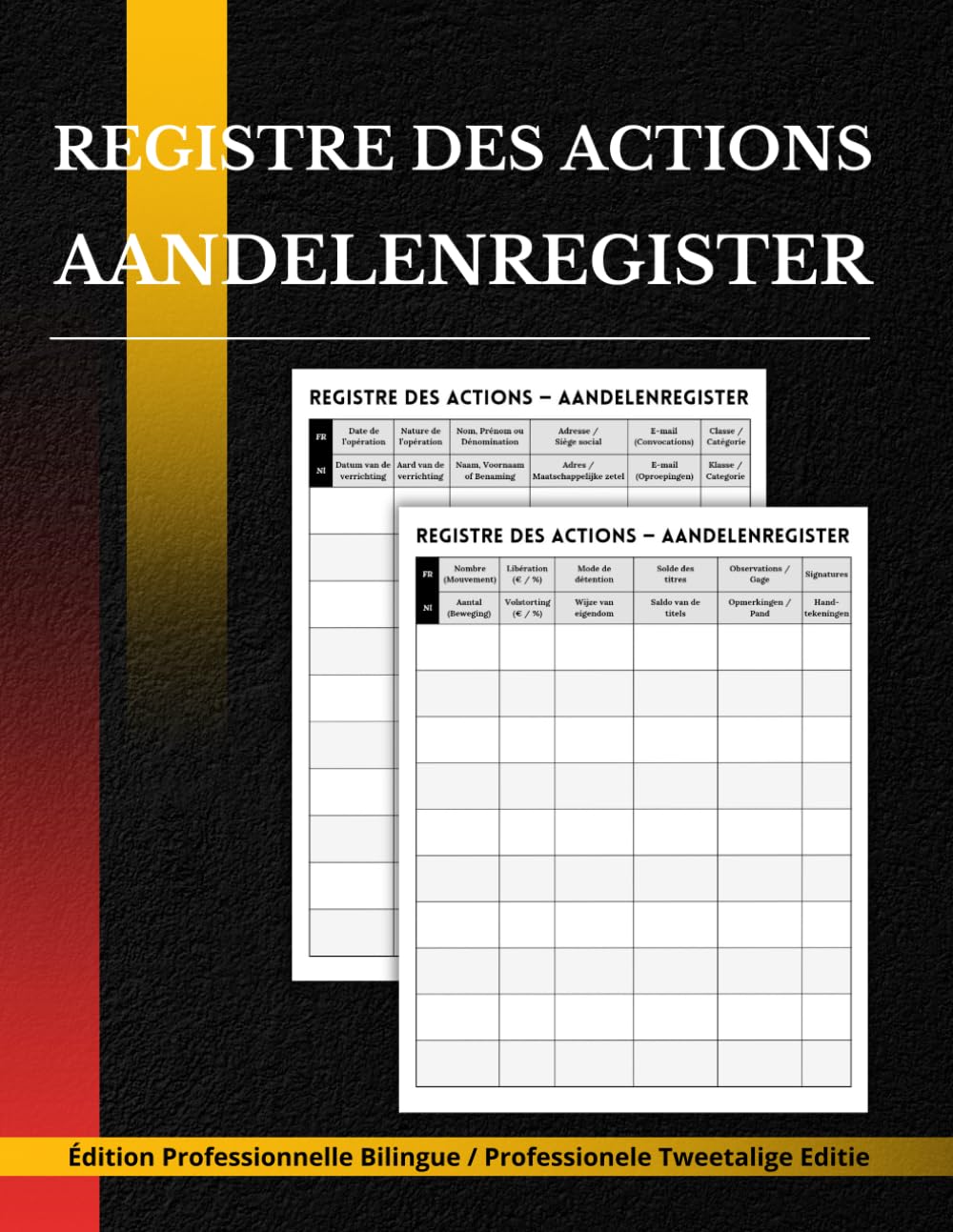 Registre des Actions – Aandelenregister baixar livro de graça