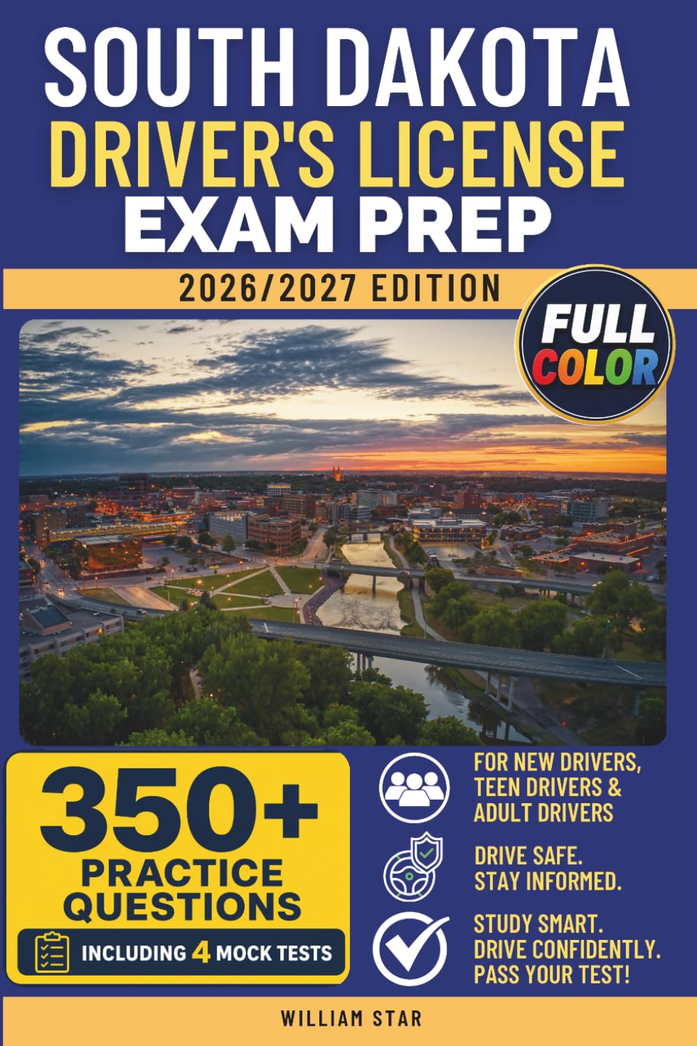 capítulo por capítulo baixar South Dakota Driver's License Exam Prep: Study Guide, Road Signs & Practice Tests to Help You Pass the Written Knowledge Test (FULL COLOR DMV PREP SERIES)