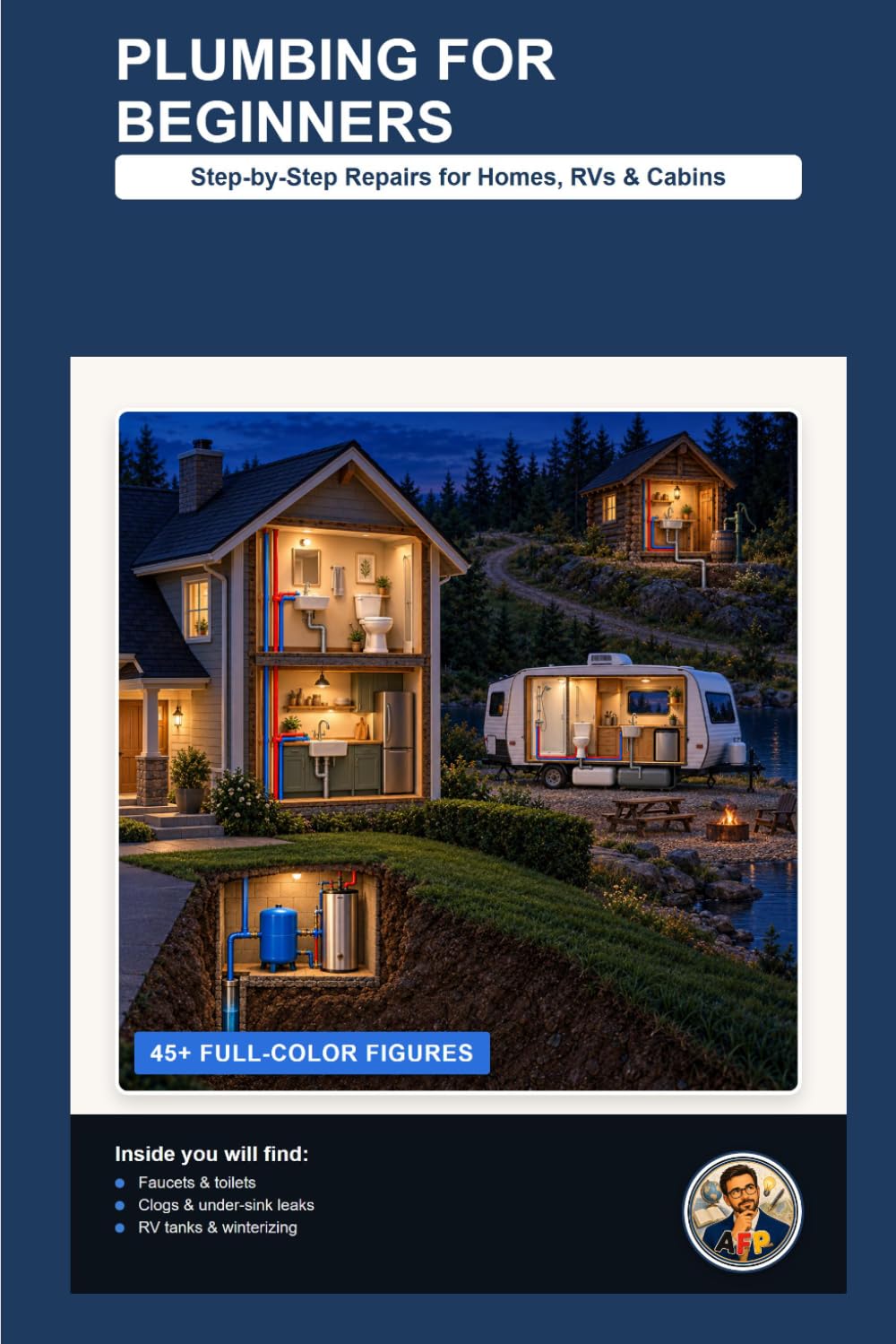 Plumbing for Beginners: Step-by-Step Repairs for Homes, RVs, and Cabins baixar o livro de graça