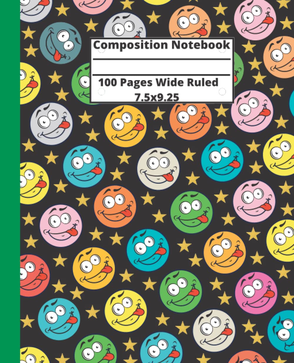capítulo por capítulo baixar Composition Notebook Wide Ruled: Cute Composition Notebook with Smiley Faces Aesthetic Notebook For Teen Girls,Boys and Adults with 100 Pages