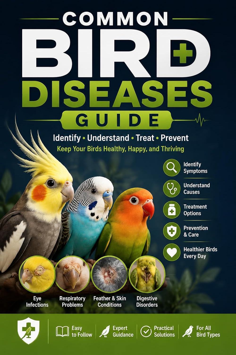 Common Bird Diseases Guide: A Practical Guide to Recognizing Symptoms, Preventing Illness, Supporting Healthy Habits, and Knowing When to See a Veterinarian... Bird Care Series) (English Edition) baixar livro de graça