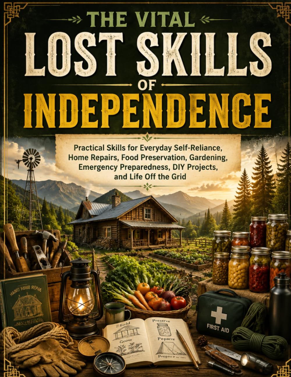 capítulo por capítulo baixar The Vital Lost Skills of Independence: Practical Skills for Everyday Self-Reliance, Home Repairs, Food Preservation, Gardening, Emergency Preparedness, DIY Projects, and Life Off the Grid
