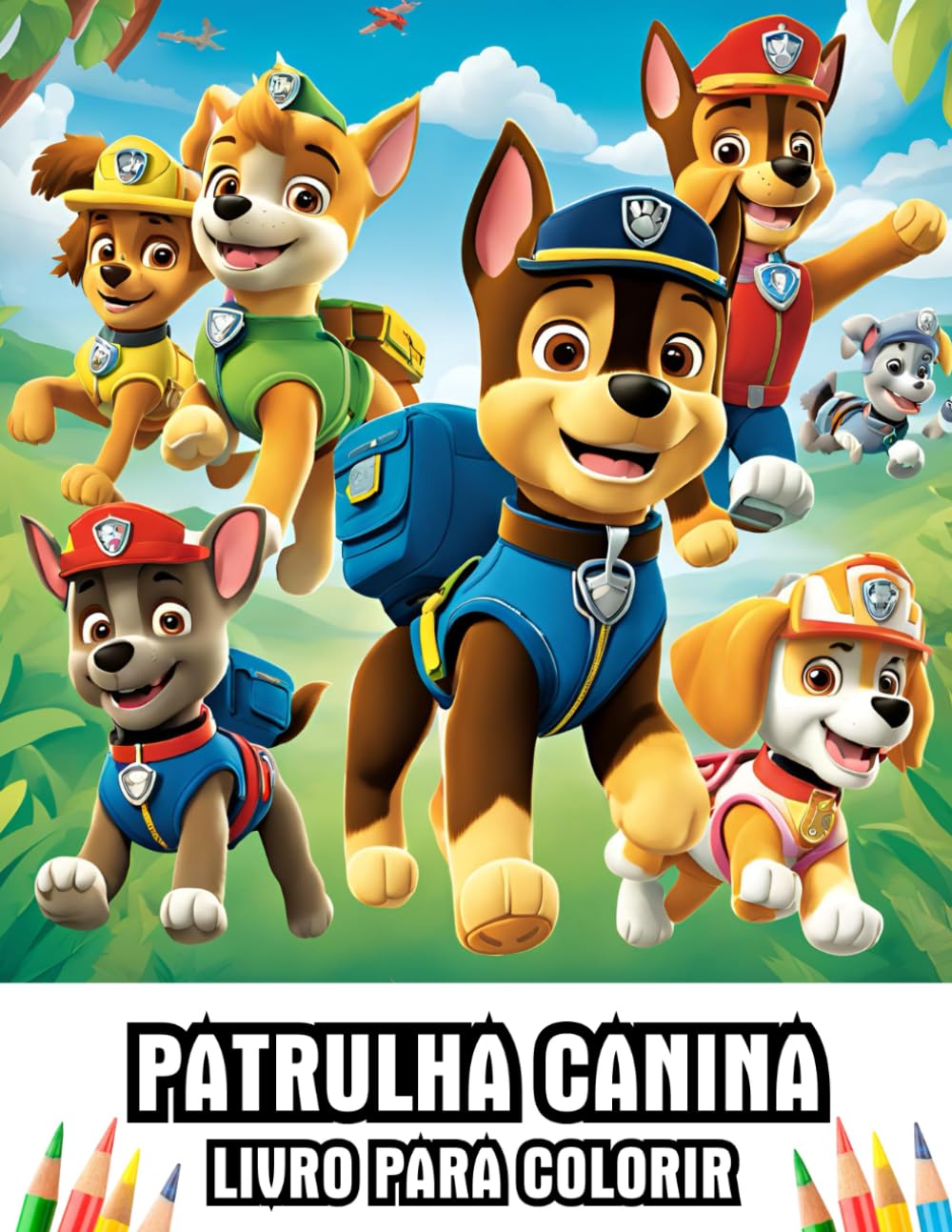 ler totalmente Patrulha Canina: Livro para colorir (Portuguese Edition)