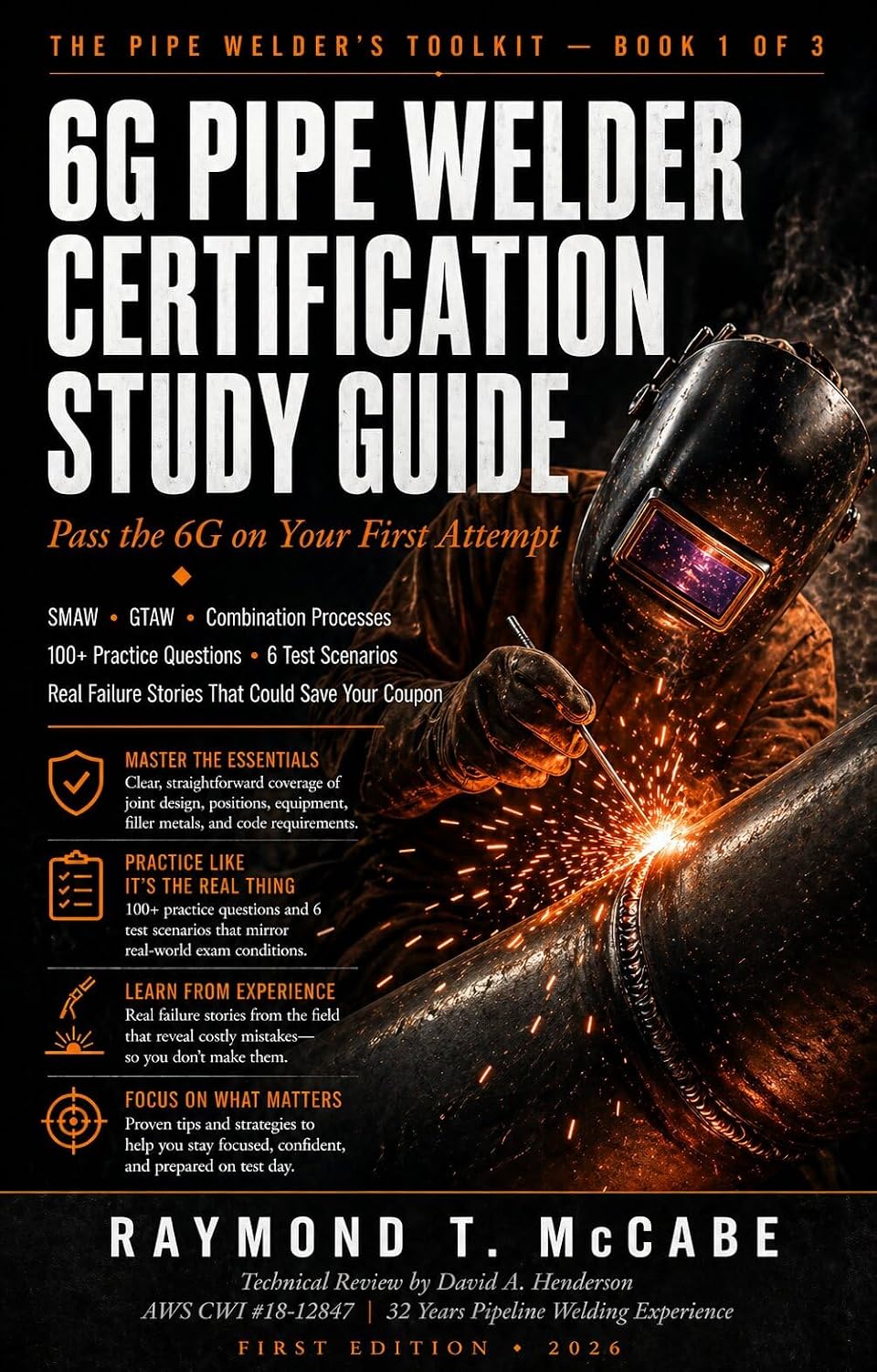 capítulo por capítulo baixar 6G Pipe Welding Certification Study Guide: SMAW, GTAW & Combination Processes for the API 1104, ASME Section IX, and AWS D1.1 Welder Qualification Test... Welder's Toolkit Book 1) (English Edition)
