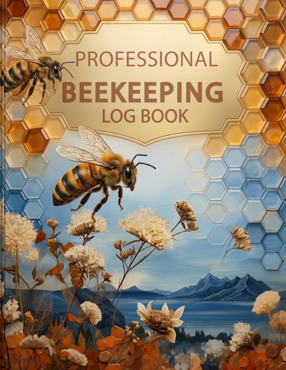 Professional Beekeeping Log Book: Hive Inspection Journal & Apiary Management Tracker for Monitoring Colony Health, Queen Performance, Feeding,... Beehive Maintenance | 120 Pages | 8.5" x 11" baixar o livro de graça