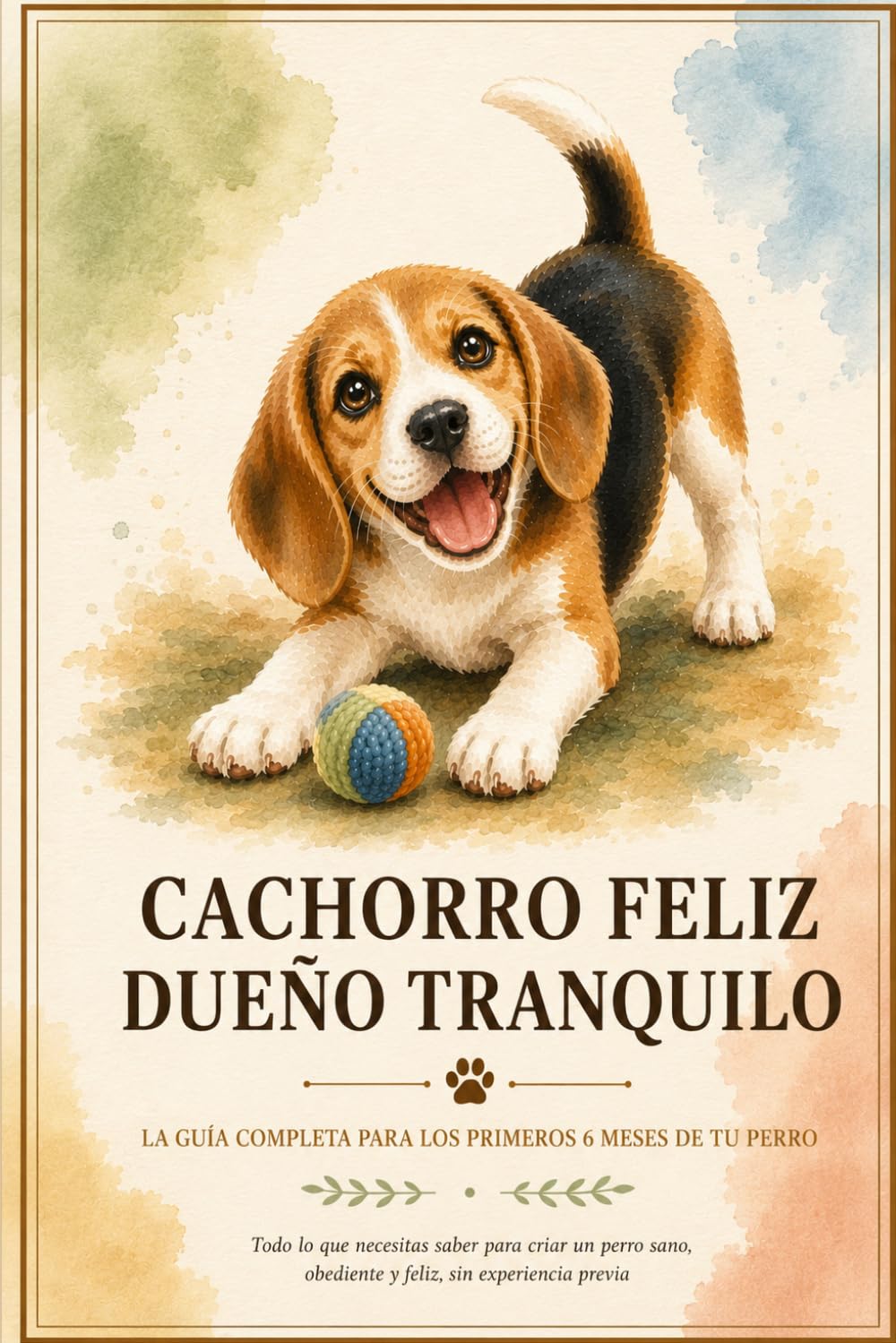 Cachorro Feliz, Dueño Tranquilo: La guía completa para los primeros 6 meses de tu perro (Spanish Edition)